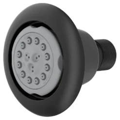American Standard Extender Round Body Spray In Matte Black -The Home Depot matte black american standard shower jets 1660130 243 e1 1000