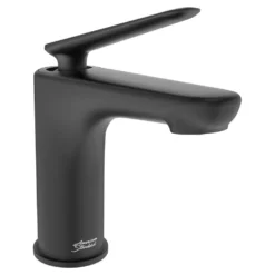 American Standard Studio S Single Handle Single Hole Bathroom Faucet And Drain Kit Included In Matte Black