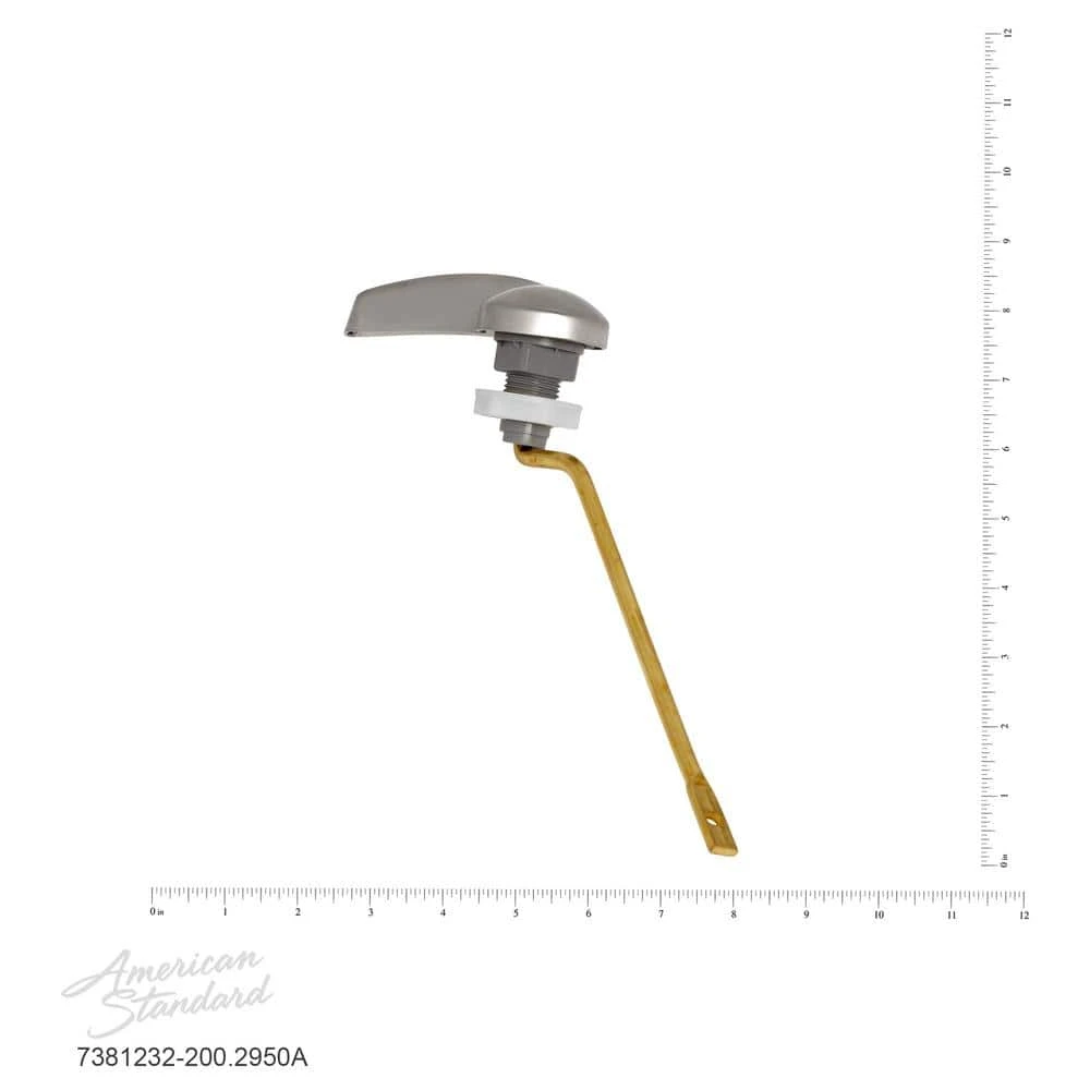 American Standard Champion Pro Toilet Lever With Metal Arm And Metal Handle In Matte Black 4 American Standard Champion Pro Toilet Lever With Metal Arm And Metal Handle In Matte Black - Image 4