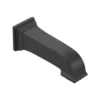 American Standard Town Square S IPS Wall Mount Tub Spout In Matte Black