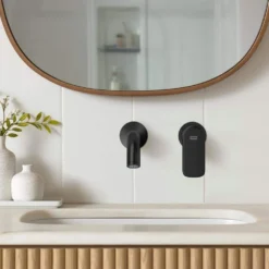 American Standard Aspirations Single Handle Wall Mounted Faucet In Matte Black 10 American Standard Aspirations Single Handle Wall Mounted Faucet In Matte Black -The Home Depot matte black american standard wall mounted faucets 7061461 243 4f 1000