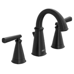 American Standard Edgemere 8 In. Widespread 2-Handle Bathroom Faucet In Matte Black