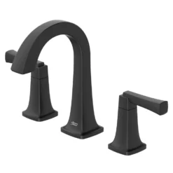 American Standard Townsend 8 In. Widespread 2-Handle High-Arc Bathroom Faucet With Speed Connect Drain In Matte Black -The Home Depot matte black american standard widespread bathroom faucets 7353801 243 40 1000