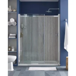 American Standard Passage 32 In. X 60 In. X 72 In. 4-Piece Glue-Up Alcove Shower Wall In Pewter Travertine -The Home Depot pewter travertine american standard alcove shower walls surrounds p2971swt 370 fa 1000