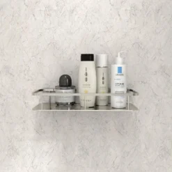 American Standard Passage 60 In. X 72 In. Left Drain 4-Piece Glue-Up Alcove Shower Wall, Shelf, Door And Base Kit In Platinum Marble -The Home Depot platinum marble american standard shower stalls kits p2739lho 374 77 1000