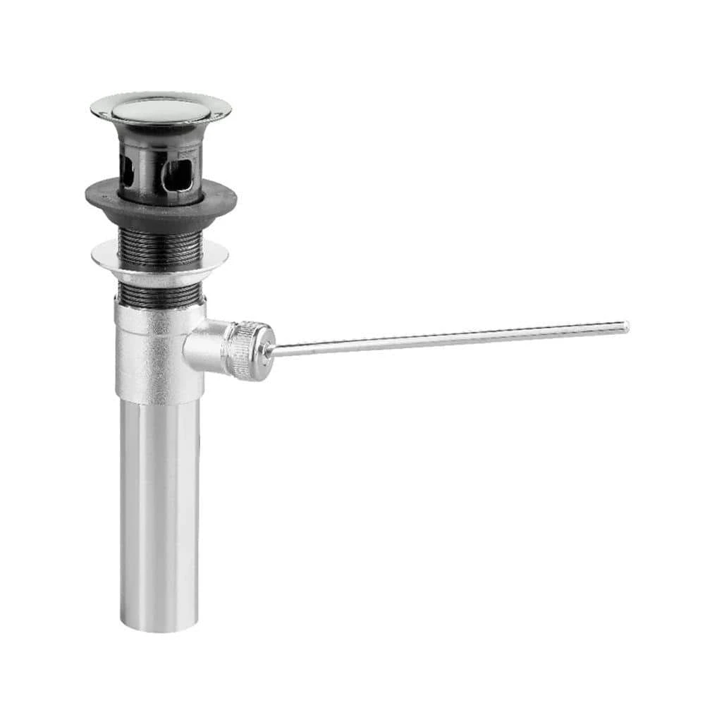 American Standard Pop-Up Drain Assembly, Platinum Nickel 1 American Standard Pop-Up Drain Assembly, Platinum Nickel