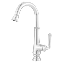 American Standard Delancey Single-Handle Pull-Down Bar Faucet With Pull-Down Spray In Polished Chrome 15 American Standard Delancey Single-Handle Pull-Down Bar Faucet With Pull-Down Spray In Polished Chrome -The Home Depot polished chrome american standard bar faucets 4279410 002 c3 1000