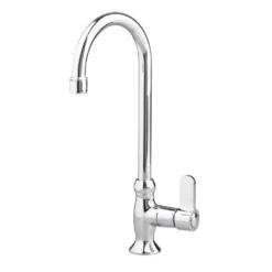 American Standard Heritage Single-Handle Bar Faucet With Metal Lever Handles In Polished Chrome