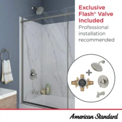 American Standard Rumson Single-Handle 1-Spray Tub And Shower Faucet With 1.8 GPM In Polished Chrome Valve Included 11 American Standard Rumson Single-Handle 1-Spray Tub And Shower Faucet With 1.8 GPM In Polished Chrome Valve Included -The Home Depot polished chrome american standard bathtub shower faucet combos 7417502 002 1d 1000