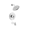 American Standard Rumson Single-Handle 1-Spray Tub And Shower Faucet With 1.8 GPM In Polished Chrome Valve Included