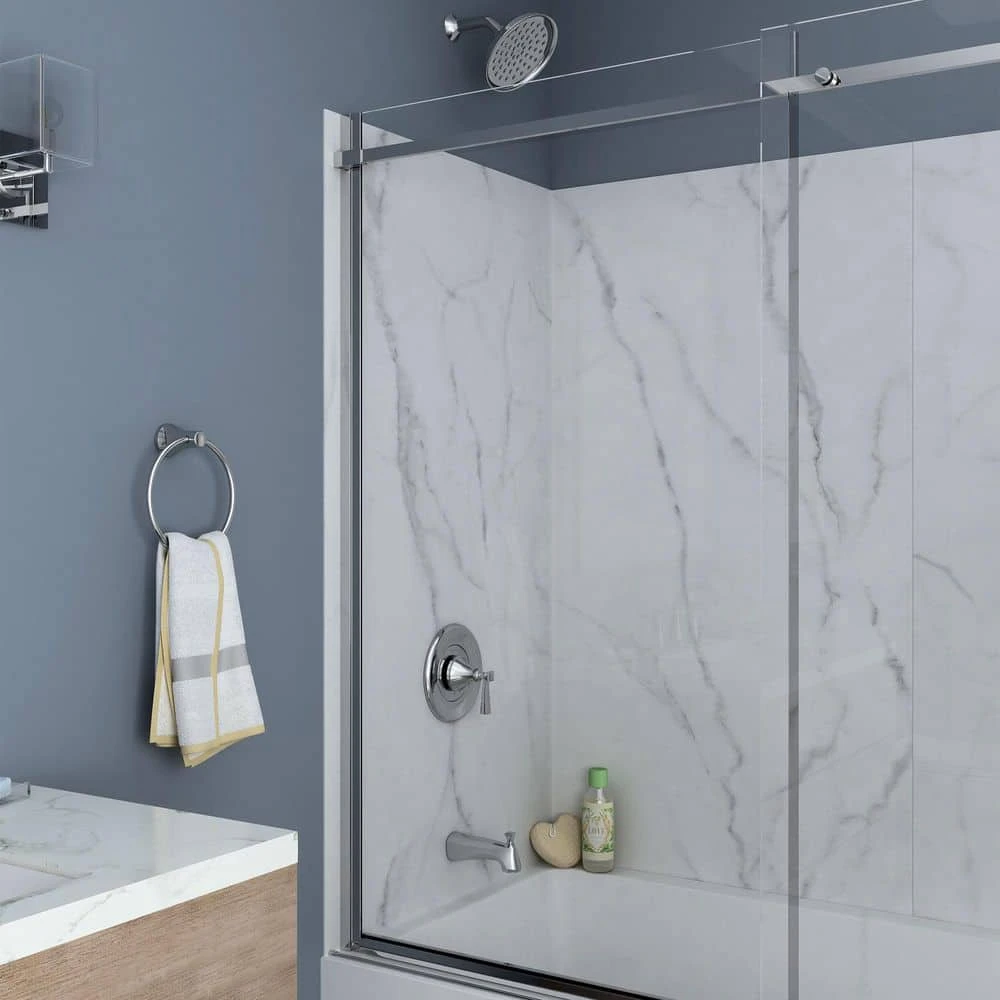 American Standard Rumson Single-Handle 1-Spray Tub And Shower Faucet With 1.8 GPM In Polished Chrome Valve Included 2 American Standard Rumson Single-Handle 1-Spray Tub And Shower Faucet With 1.8 GPM In Polished Chrome Valve Included - Image 2