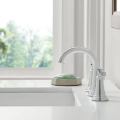 American Standard Rumson Widespread Bathroom Faucet Set And SingleHandle 3-Spray Tub And Shower Faucet In Polished Chrome (Valve Included) -The Home Depot polished chrome american standard bathtub shower faucet combos rumsonts2widech d4 1000