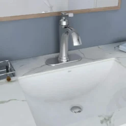 American Standard Rumson Single-Hole Bathroom Faucet And Single-Handle 3-Spray Tub And Shower Faucet In Polished Chrome (Valve Included) -The Home Depot polished chrome american standard bathtub shower faucet combos rumsontsmonoch 1f 1000