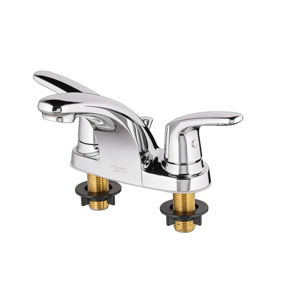 American Standard Colony Pro 4 In. Centerset 2-Handle Low-Arc Bathroom Faucet With 50/50 Pop-Up Assembly In Polished Chrome 3 American Standard Colony Pro 4 In. Centerset 2-Handle Low-Arc Bathroom Faucet With 50/50 Pop-Up Assembly In Polished Chrome - Image 3