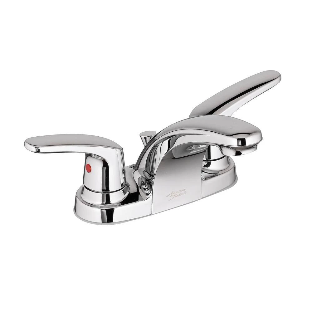 American Standard Colony Pro 4 In. Centerset 2-Handle Low-Arc Bathroom Faucet In Polished Chrome 2 American Standard Colony Pro 4 In. Centerset 2-Handle Low-Arc Bathroom Faucet In Polished Chrome - Image 2