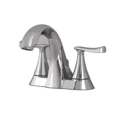 American Standard Chatfield 4 In. Centerset 2-Handle Bathroom Faucet In Polished Chrome (Set Of 2) -The Home Depot polished chrome american standard centerset bathroom faucets chat4csch bndle 1f 1000
