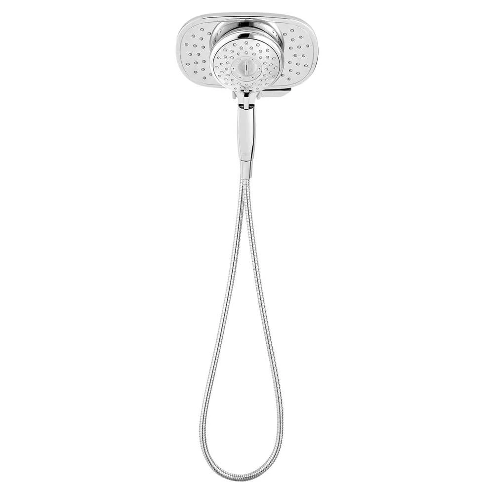 American Standard Spectra+ 4-spray 9.5 In. Dual Shower Head And Handheld Shower Head In Polished Chrome 3 American Standard Spectra+ 4-spray 9.5 In. Dual Shower Head And Handheld Shower Head In Polished Chrome - Image 3