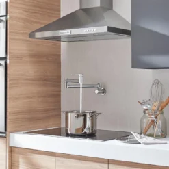 American Standard Studio S Wall Mount Pot Filler With Swing Arm In Polished Chrome -The Home Depot polished chrome american standard pot fillers 4803900 002 1d 1000