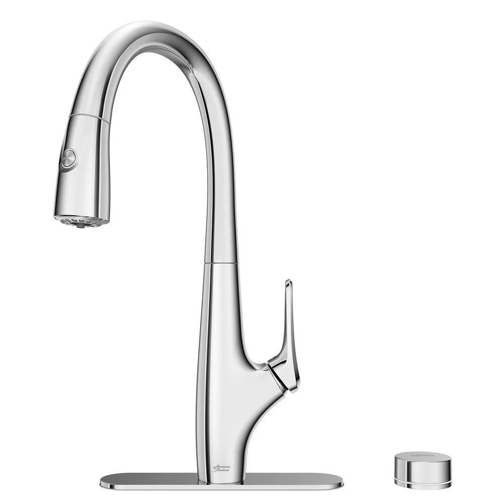 American Standard Saybrook Filtered Single-Handle Pull Down Sprayer Kitchen Faucet In Polished Chrome 9 American Standard Saybrook Filtered Single-Handle Pull Down Sprayer Kitchen Faucet In Polished Chrome - Image 9
