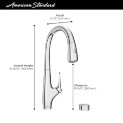 American Standard Saybrook Filtered Single-Handle Pull Down Sprayer Kitchen Faucet In Polished Chrome 13 American Standard Saybrook Filtered Single-Handle Pull Down Sprayer Kitchen Faucet In Polished Chrome -The Home Depot polished chrome american standard pull down kitchen faucets 4902330 002 a0 1000