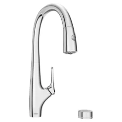 American Standard Saybrook Filtered Single-Handle Pull Down Sprayer Kitchen Faucet In Polished Chrome 17 American Standard Saybrook Filtered Single-Handle Pull Down Sprayer Kitchen Faucet In Polished Chrome -The Home Depot polished chrome american standard pull down kitchen faucets 4902330 002 c3 1000