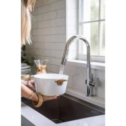 American Standard Beale Single-Handle Pull-Down Sprayer Kitchen Faucet In Polished Chrome -The Home Depot polished chrome american standard pull down kitchen faucets 4931300 002 c3 1000