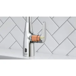 American Standard Colony Pro Touchless Single Handle Pull Down Sprayer Kitchen Faucet In Polished Chrome 22 American Standard Colony Pro Touchless Single Handle Pull Down Sprayer Kitchen Faucet In Polished Chrome -The Home Depot polished chrome american standard pull down kitchen faucets 7077380 002 1f 1000