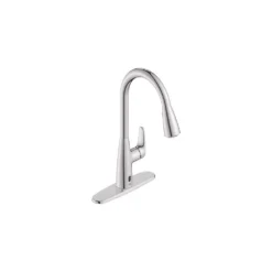 American Standard Colony Pro Touchless Single Handle Pull Down Sprayer Kitchen Faucet In Polished Chrome