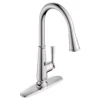 American Standard Palestra Touchless Single Handle Pull Down Sprayer Kitchen Faucet With Dual Spray In Polished Chrome