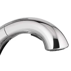 American Standard Colony Pro Single-Handle Pull-Out Sprayer Kitchen Faucet In Polished Chrome 10 American Standard Colony Pro Single-Handle Pull-Out Sprayer Kitchen Faucet In Polished Chrome -The Home Depot polished chrome american standard pull out kitchen faucets 7074100 002 a0 1000