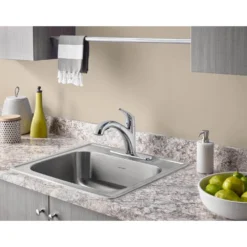 American Standard Colony Pro Single-Handle Pull-Out Sprayer Kitchen Faucet In Polished Chrome 8 American Standard Colony Pro Single-Handle Pull-Out Sprayer Kitchen Faucet In Polished Chrome -The Home Depot polished chrome american standard pull out kitchen faucets 7074100 002 e1 1000