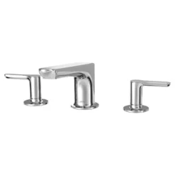 American Standard Studio S 2-Handle Deck-Mount Roman Tub Faucet For Flash Rough-in Valves In Polished Chrome -The Home Depot polished chrome american standard roman tub faucets t105900 002 1d 1000