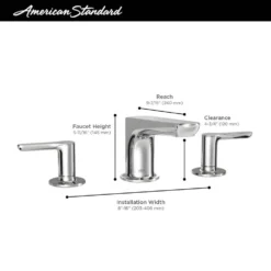 American Standard Studio S 2-Handle Deck-Mount Roman Tub Faucet For Flash Rough-in Valves In Polished Chrome -The Home Depot polished chrome american standard roman tub faucets t105900 002 a0 1000