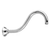 American Standard 12 In. Wall Mount Shepherd's Crook Shower Arm In Polished Chrome