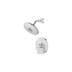American Standard Aspirations Single-Handle Wall Mount Shower Trim In Polished Chrome - 1.75 GPM (Valve Not Included) -The Home Depot polished chrome american standard shower bathtub trim kits tu061507 002 40 1000