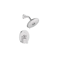 American Standard Aspirations Single-Handle Wall Mount Shower Trim In Polished Chrome - 1.75 GPM (Valve Not Included)