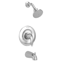 The Home Depot 25 American Standard Reliant 3 1-Handle Tub And Shower Faucet Trim Kit For Flash Rough-In Valves In Polished Chrome (Valve Not Included)