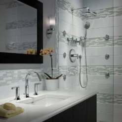 American Standard Extender 3-Spray Round Body Sprayer In Polished Chrome -The Home Depot polished chrome american standard shower jets 1660 130 002 66 1000