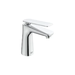 American Standard Aspirations Single Handle Deck Mount Bathroom Faucet With Drain In Polished Chrome