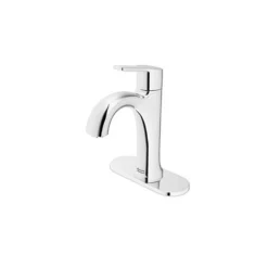 American Standard Corsham Single-Handle Single-Hole Bathroom Faucet In Polished Chrome -The Home Depot polished chrome american standard single hole bathroom faucets 7428101 002 1d 1000