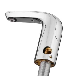 American Standard NextGen Selectronic Battery Powered Single Hole Touchless Bathroom Faucet With Above Deck Mixing 0.35 GPM In Chrome 6 American Standard NextGen Selectronic Battery Powered Single Hole Touchless Bathroom Faucet With Above Deck Mixing 0.35 GPM In Chrome -The Home Depot polished chrome american standard single hole bathroom faucets 7755203 002 40 1000