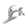 American Standard Quince Single-Handle Standard Kitchen Faucet With Side Sprayer 2.2 Gpm In Polished Chrome