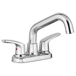 American Standard Colony Pro 2-Handle Utility Faucet With Hose End In Polished Chrome