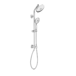 American Standard Spectra Versa 4-Spray Round 24 In. Shower System Kit With Hand Shower 1.8 GPM In Polished Chrome