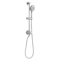 American Standard Spectra 4-Spray Round High-Pressure Hand Shower Rail System With Filter In Polished Chrome