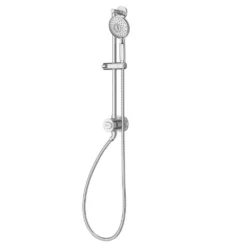 American Standard Spectra 4-Spray Round High-Pressure Hand Shower Rail System With Filter In Polished Chrome -The Home Depot polished chrome american standard wall bar shower kits 9238759 002 77 1000