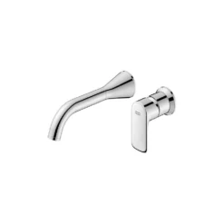American Standard Aspirations Single Handle Wall Mounted Faucet In Polished Chrome -The Home Depot polished chrome american standard wall mounted faucets 7061461 002 40 1000