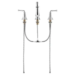 American Standard Delancey 8 In. Widespread 2-Handle Bathroom Faucet With Pop-Up Drain In Polished Chrome -The Home Depot polished chrome american standard widespread bathroom faucets 7052807 002 77 1000