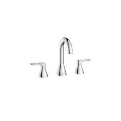 American Standard Aspirations 8 In. Widespread 2-Handle Bathroom Faucet With Drain Polished Chrome -The Home Depot polished chrome american standard widespread bathroom faucets 7061801 002 40 1000