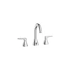 American Standard Aspirations 8 In. Wideset Double Handle High-Arc Bathroom Faucet Combo Kit With Push Drain In Polished Chrome